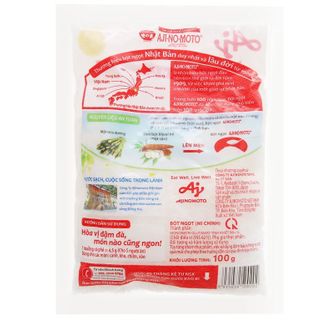 Bột Ngọt Ajinomoto gói 100g Bịch 12 gói Thùng 10 bịch