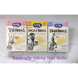 Bánh xốp ildong Hàn Quốc vị Chuối 36g cho bé 12m+, 8801157552983, hợp tác phân phối bởi Top1Food