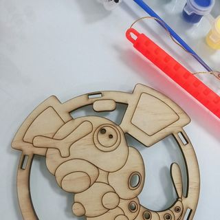 LỒNG ĐÈN Pokemon Caterpie TÔ MÀU