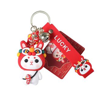 Móc chìa khóa nhân vật hoạt hình anime dễ thương, phụ kiện bao gồm hộp quà tặng như hình ảnh