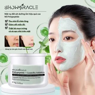 Mặt Nạ Đất Sét M3 Dưỡng Ẩm Hiệu Quả Cao Polypeptide