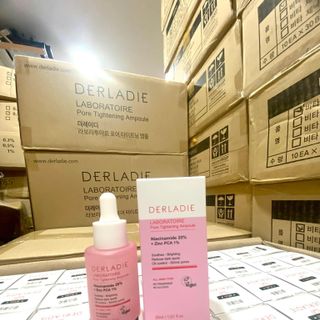 SERUM HỒNG 20% NIACINAMIDE CỦA HÃNG DERLADIE