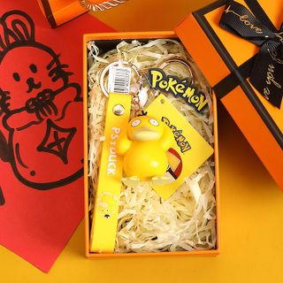 Móc chìa khóa nhân vật hoạt hình anime dễ thương, phụ kiện bao gồm hộp quà tặng như hình ảnh
