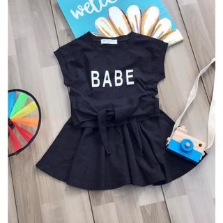 Bộ bé gái áo kiểu phối quần giả váy, thun cotton loại 1, mềm mịn mát,Top1Kids_201654_sg2 giá sỉ