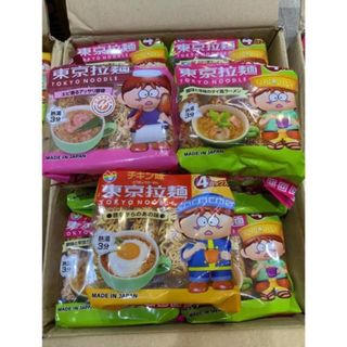 Mì ăn dặm cho bé Tokyo Noodle, mì ăn liền Nội Địa Nhật, 4906871022119, hợp tác bán bởi Top1Food