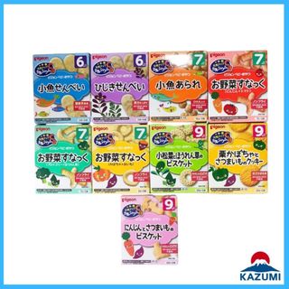 Bánh Ăn Dặm Cho Bé Pigeon Nhật Bản Các Loại [DATE T10-12/2023], hợp tác bán bởi Top1Food