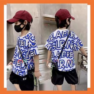 Bộ bé trai size đại áo thun cotton co dãn phối quần short túi hộp dây rút, Top1Kids_201746_sg2 giá sỉ