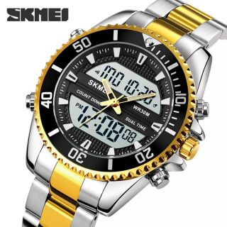 Đồng hồ SKMEI 1850 dành cho Nam hiển thị cản giờ bằng kim và số điện tử đầy hiện đại