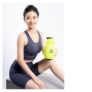 Set Đồ Tập Thể Thao Gym, Yoga, Pilates Áo Bra & Quần Biker Livan Sport Chính Hãng, hợp tác phân phối Top1Yoga giá sỉ