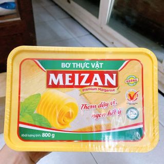Bơ thực vật Meizan hộp 800g