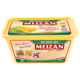 Bơ thực vật Meizan hộp 800g