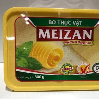 Bơ thực vật Meizan hộp 800g