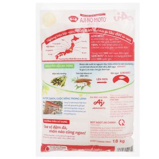 Bột Ngọt Ajinomoto bịch 1,8kg Thùng 10 bịch