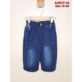 BJ0547-A2 - Quần Short Jean co giãn , bé trai, màu xanh , size đại 15t-20t