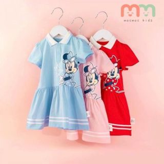 Đầm babydoll bé gái thiết kế tay phồng cao cấp mềm mịn mát,11-25kg, Top1Kids_211032_sg2 giá sỉ