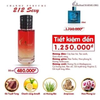 Nước hoa Charme 212
