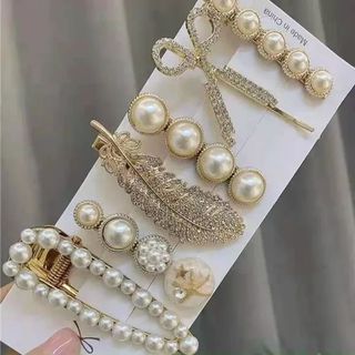 Sét kẹp tóc 6 món