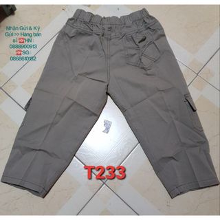 ☘️SỈ VKIDS☘️ Quần kaki túi hôp, bé trai , màu xám lông chuột, size nhỏ 1t-6t ,ri7 - T233_13570208_sg2