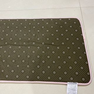 Thảm chùi chân CARO HỒNG 40x60cm, xuất Nhật