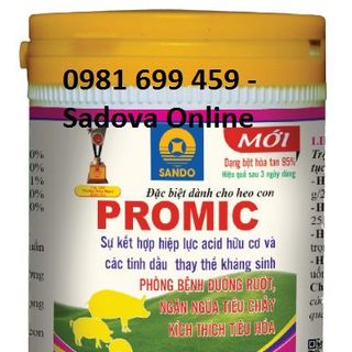 Acid hữu cơ, tinh dầu thay thế kháng sinh- PROMIC giá sỉ