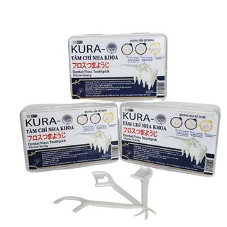 Tăm Chỉ Nha Khoa Kura-O Tee Tree (H/50C)