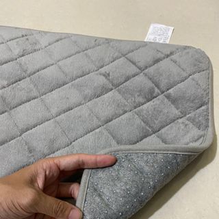 Thảm chùi chân XÁM 40x60cm, xuất NHẬT