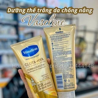 Sữa dưỡng thể trắng da chống nắng Vaseline vàng