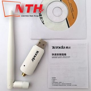 USB WIFI CHUẨN N TỐC ĐỘ 300MBPS TENDA U1 CHÍNH HÃNG ( KÈM ANTEN RỜI )