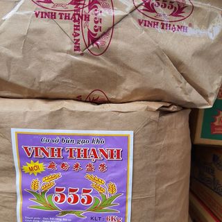 Bún gạo khô Vĩnh Thạnh hiệu 555 bao 6 kg giá sỉ