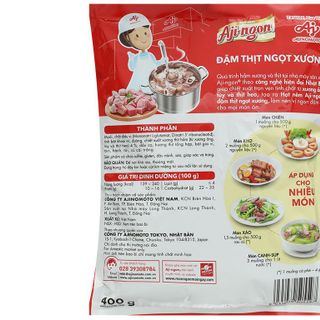 Hat Nêm Ajingon Heo gói 400g Thùng 24 gói