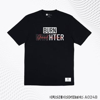 ÁO THUN UNISEX A024 - BURN BRIGHTER