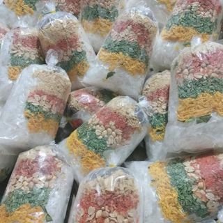 COMBO 3 BỊCH BÁNH TRÁNG TỰ TRỘN THẬP CẨM  8 VỊ - BB FOODS giá sỉ