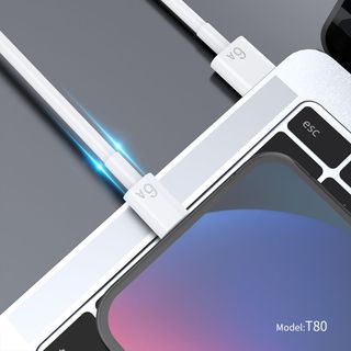 Cáp sạc siêu nhanh Sendem T80T 120W chân TypeC