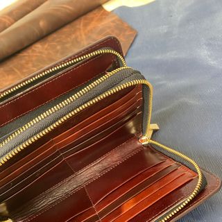 Clutch cầm tay 2 khoá da pullup da bò