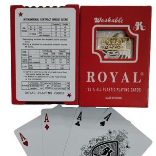 Bộ bài Tây nhựa 52 lá ROYAL