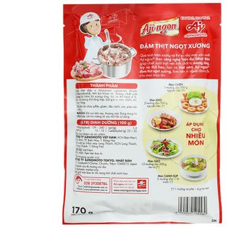 Hat Nêm Ajingon Heo gói 170g Thùng 32 gói