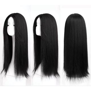 Tóc Giả Nguyên Đầu Hai Mái Hất Thẳng (Tặng Kèm Mũ Lưới) ,, top1wow_083992