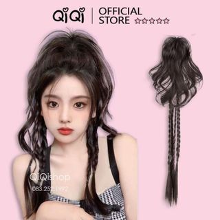 Tóc Giả Đuôi Ngựa Tết Lơi Ngọt Ngào ,, top1wow_083992