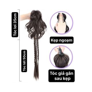 Tóc Giả Đuôi Ngựa Tết Lơi Ngọt Ngào ,, top1wow_083992