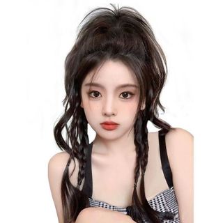 Tóc Giả Đuôi Ngựa Tết Lơi Ngọt Ngào ,, top1wow_083992