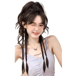 Tóc Giả Đuôi Ngựa Tết Lơi Ngọt Ngào ,, top1wow_083992