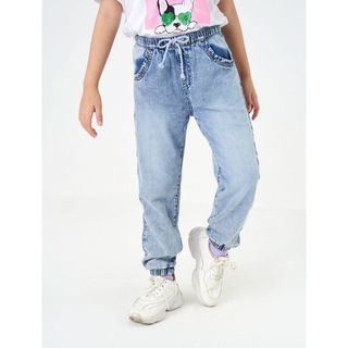 Quần jeans bé gái CANIFA chất liệu 100% cotton, cạp chun, gấu bo chun 1BJ23S001 ,sỉ liên hệ Top1Kids