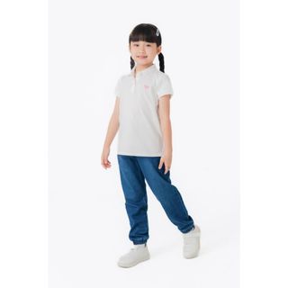 Quần jeans bé gái CANIFA chất liệu 100% cotton, cạp chun, gấu bo chun 1BJ23S001 ,sỉ liên hệ Top1Kids