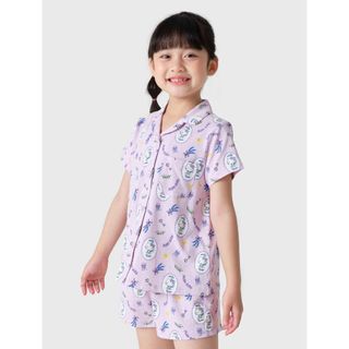 Bộ quần áo pijama bé gái CANIFA chất liệu cotton co giãn 1LS23S011 ,sỉ liên hệ Top1Kids