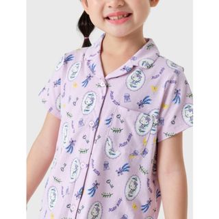 Bộ quần áo pijama bé gái CANIFA chất liệu cotton co giãn 1LS23S011 ,sỉ liên hệ Top1Kids