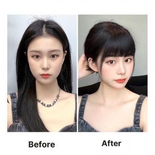 Tóc mái giả ngố, hàng dệt tay kiểu dáng hàn quốc - MÁI TÓC NGỐ DẦY ,, top1wow_083992