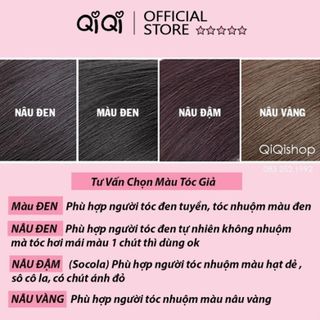 Tóc mái giả ngố, hàng dệt tay kiểu dáng hàn quốc - MÁI TÓC NGỐ DẦY  ,, top1wow_083992