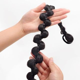 Tóc Giả Tết Dài 70cm Kiểu ZicZac Đuôi Ngựa (giá 1 bên) ,, top1wow_083992