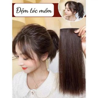 Kẹp phồng chân tóc CAO CẤP, tóc giả dài vừa 30 cm, có thể kết hợp tóc thẳng/ xoăn , top1wow_083992