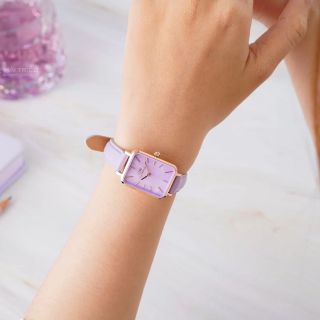ĐỒNG HỒ NỮ CAO CẤP D/W TREND 2023 TÍM VUÔNG